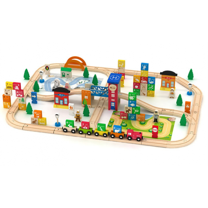 Set trenulet Alfabet Train